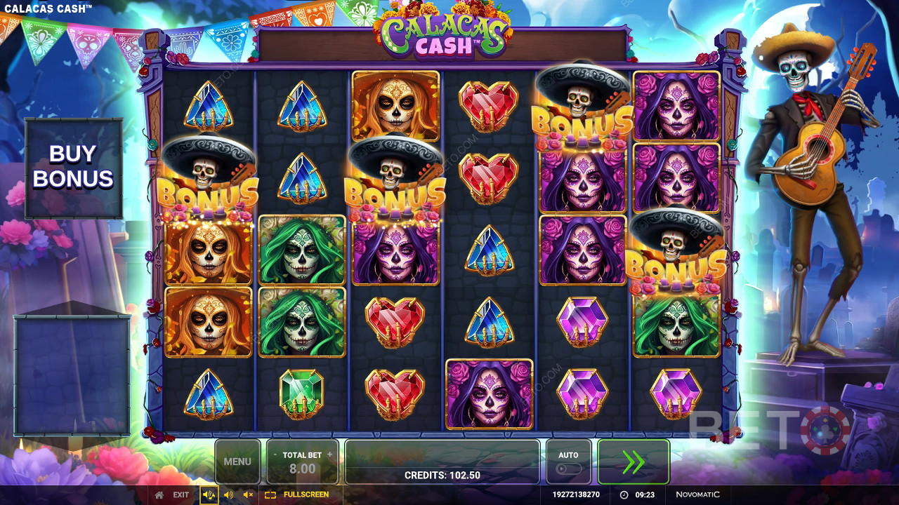 Calacas Cash Recenzie de la BETO Slots