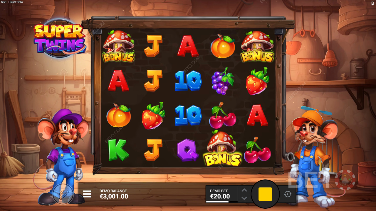 Super Twins Recenzie de la BETO Slots