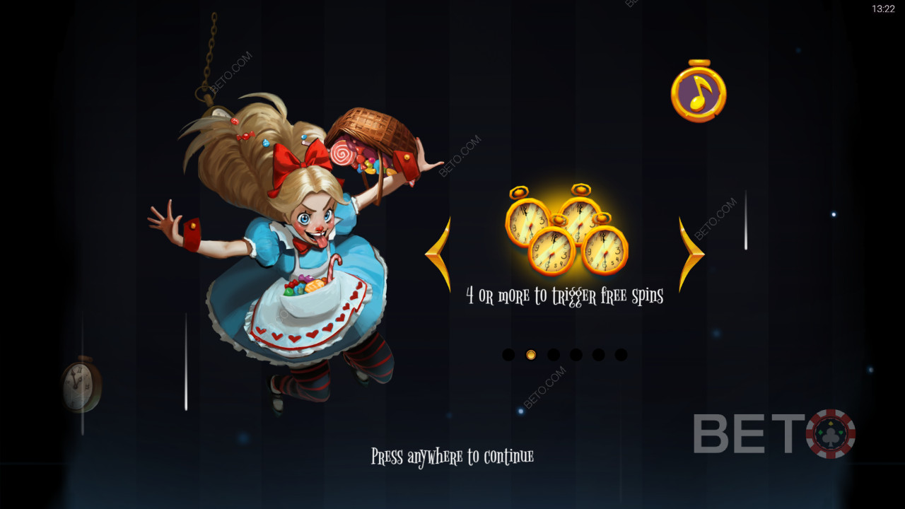 Funcțiile bonus explicate în Greedy Alice de Peter and Sons