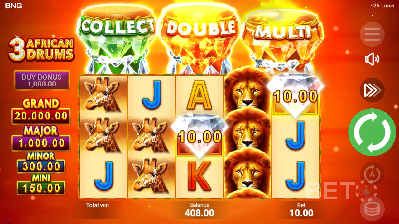3 African Drums Recenzie de la BETO Slots
