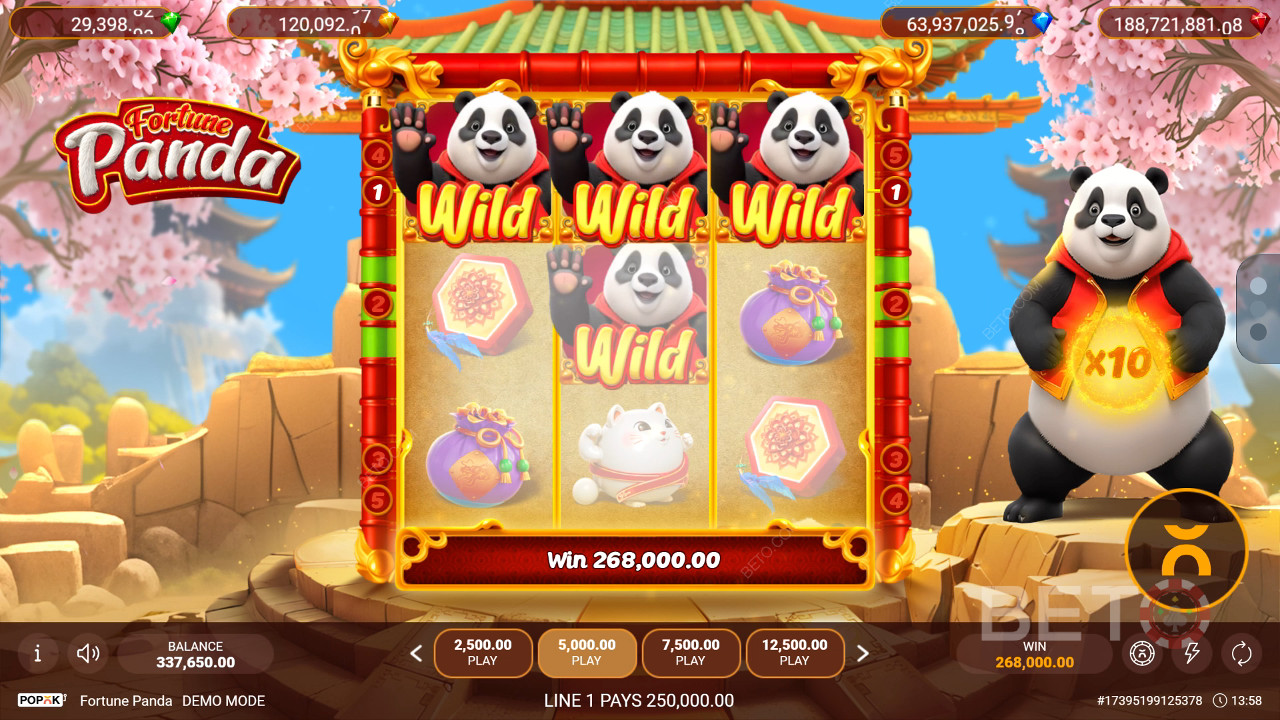 Funcțiile bonus explicate în Fortune Panda de la Popok Gaming