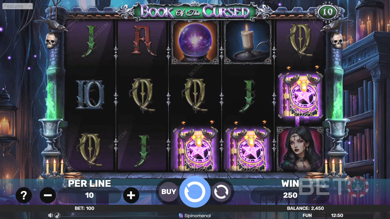 Book of the Cursed Recenzie de la BETO Slots