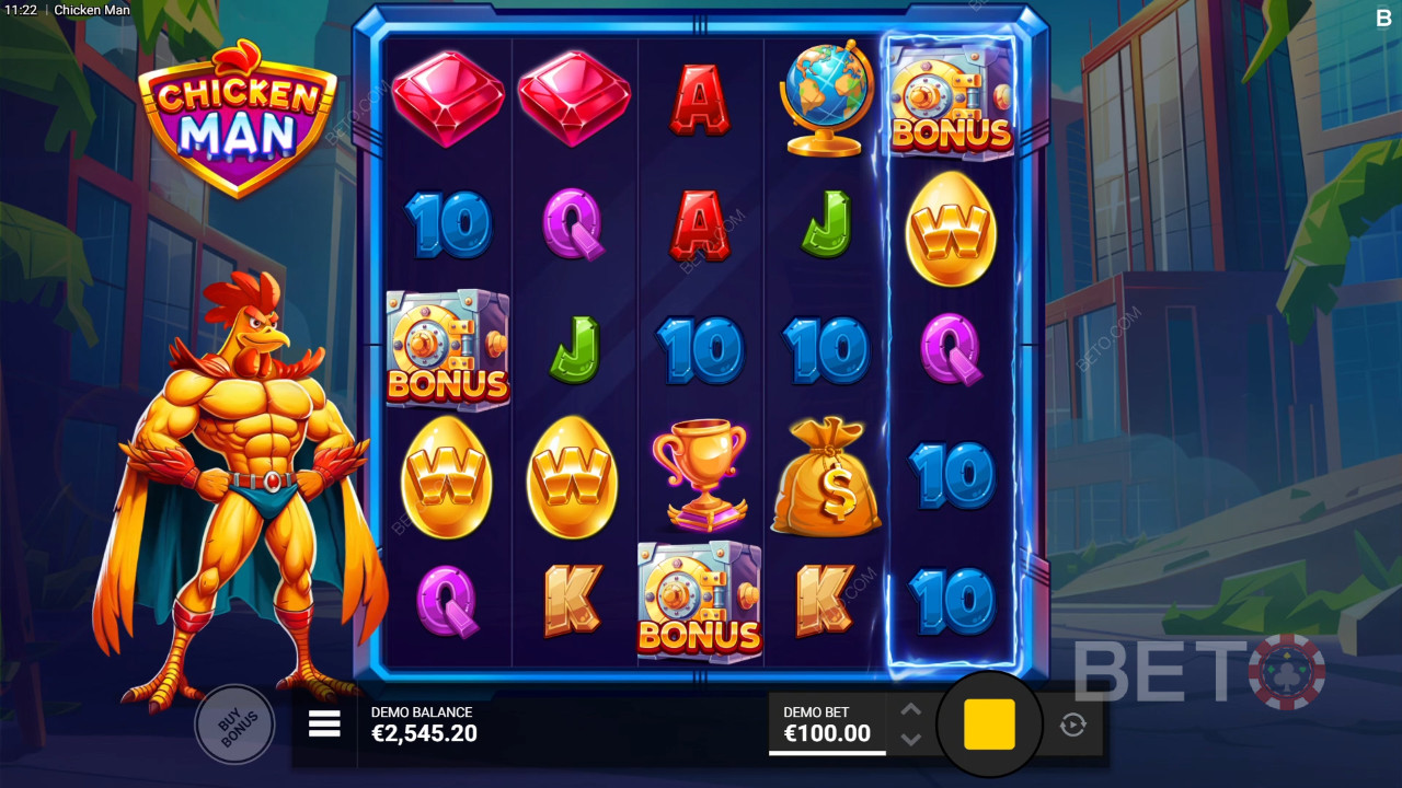 Chicken Man Recenzie de la BETO Slots