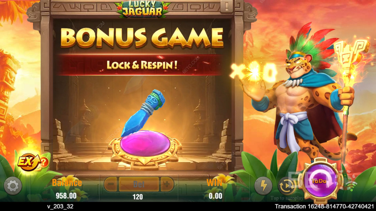 Funcțiile bonus explicate în Lucky Jaguar de TaDa Gaming