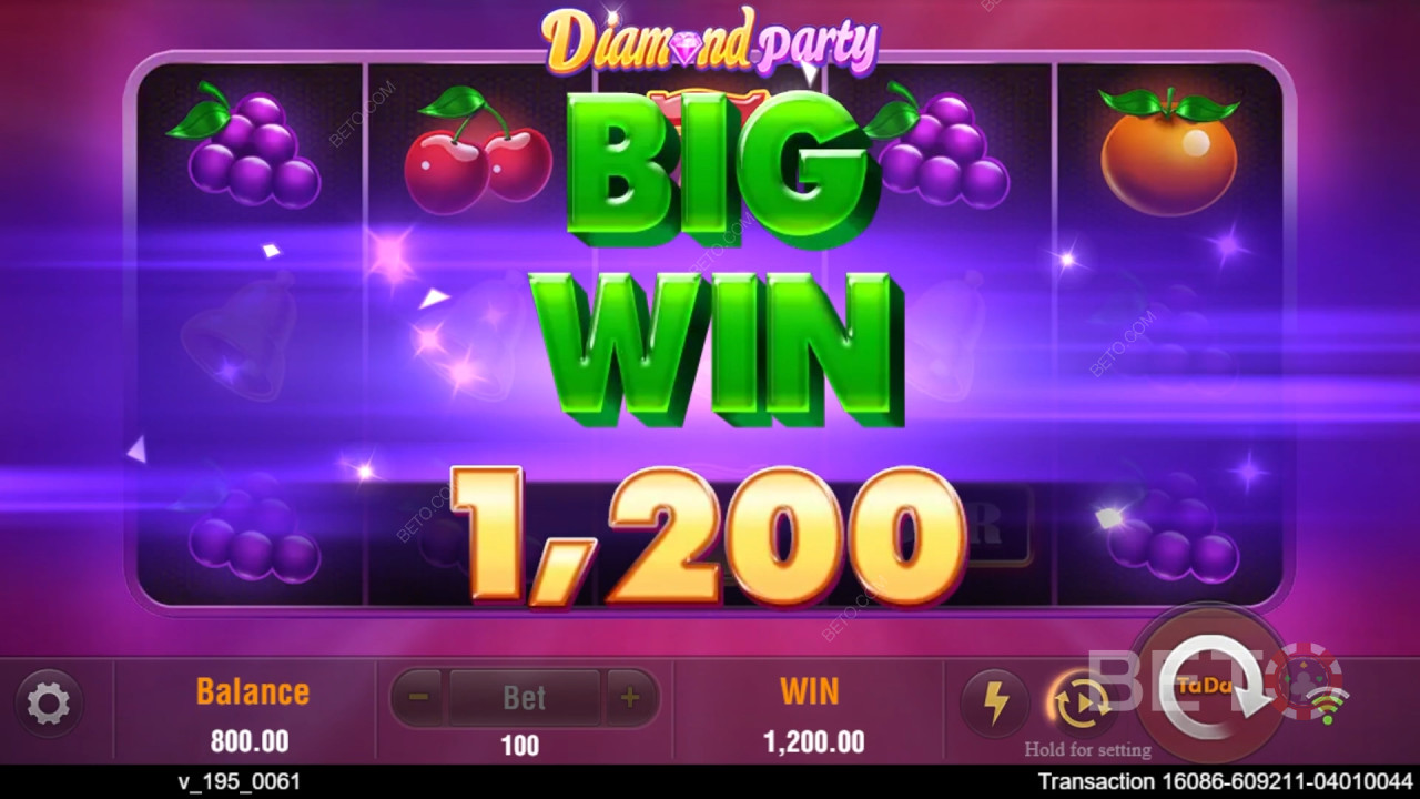 Diamond Party Recenzie de la BETO Slots