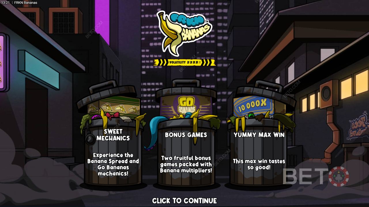 Temă și design: Zany Banana Adventure