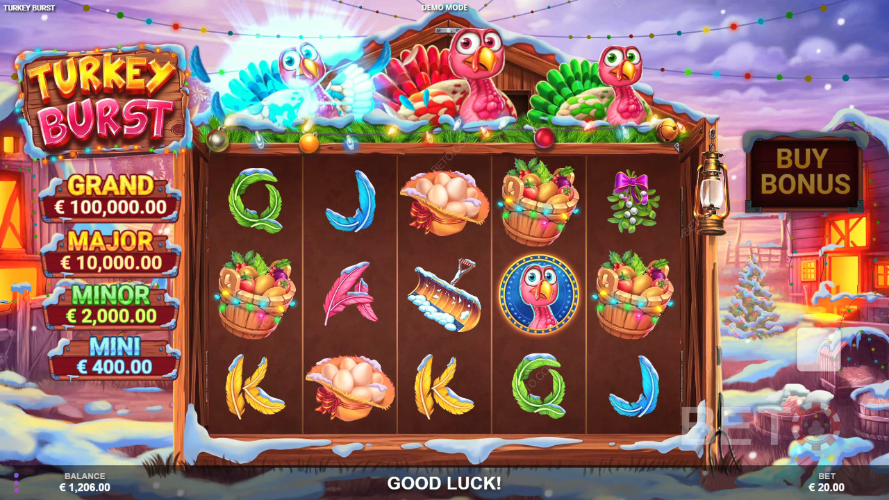 Turkey Burst Recenzie de la BETO Slots