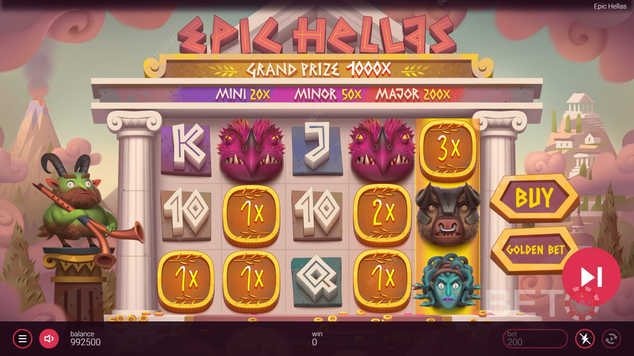 Epic Hellas Recenzie de la BETO Slots