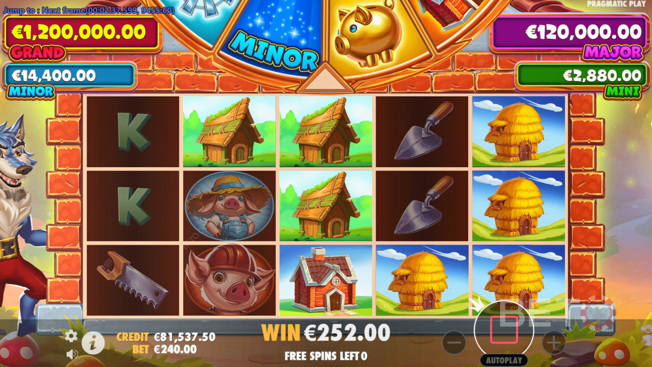 Caracteristici bonus explicate în Brick House Bonanza de Pragmatic Play