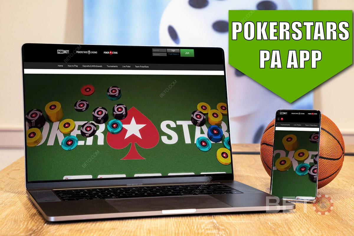 Cazinou mobil cu PokerStars