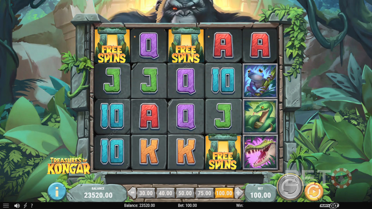 Treasures of Kongar Recenzie de la BETO Slots