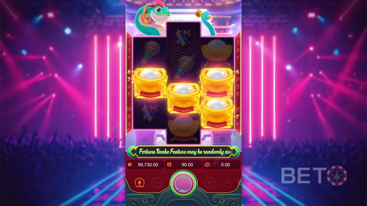 Funcțiile bonus explicate în Fortune Snake de PG Soft