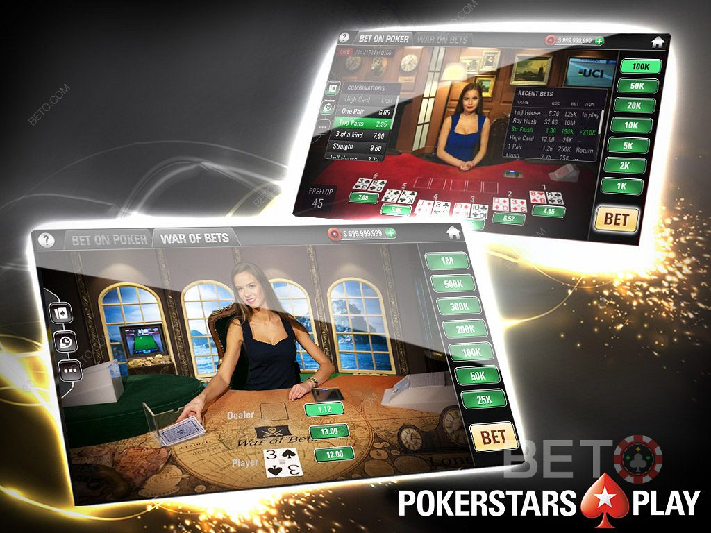 Design și ușurință de utilizare PokerStars casino