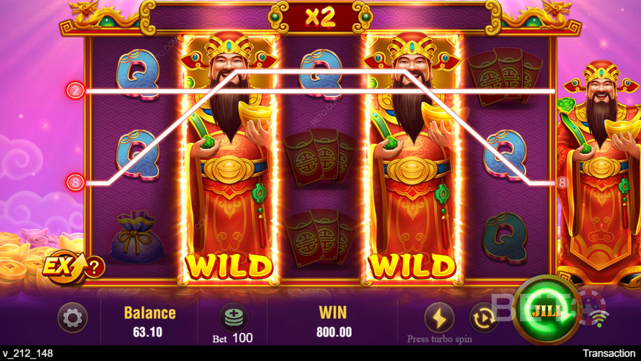 Funcțiile bonus explicate în Jili Caishen de Jili Games