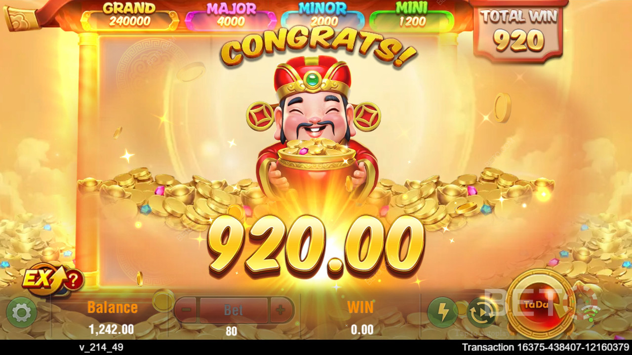 Câștigă de 3.000x pariul tău în Money Pot Slot Online!
