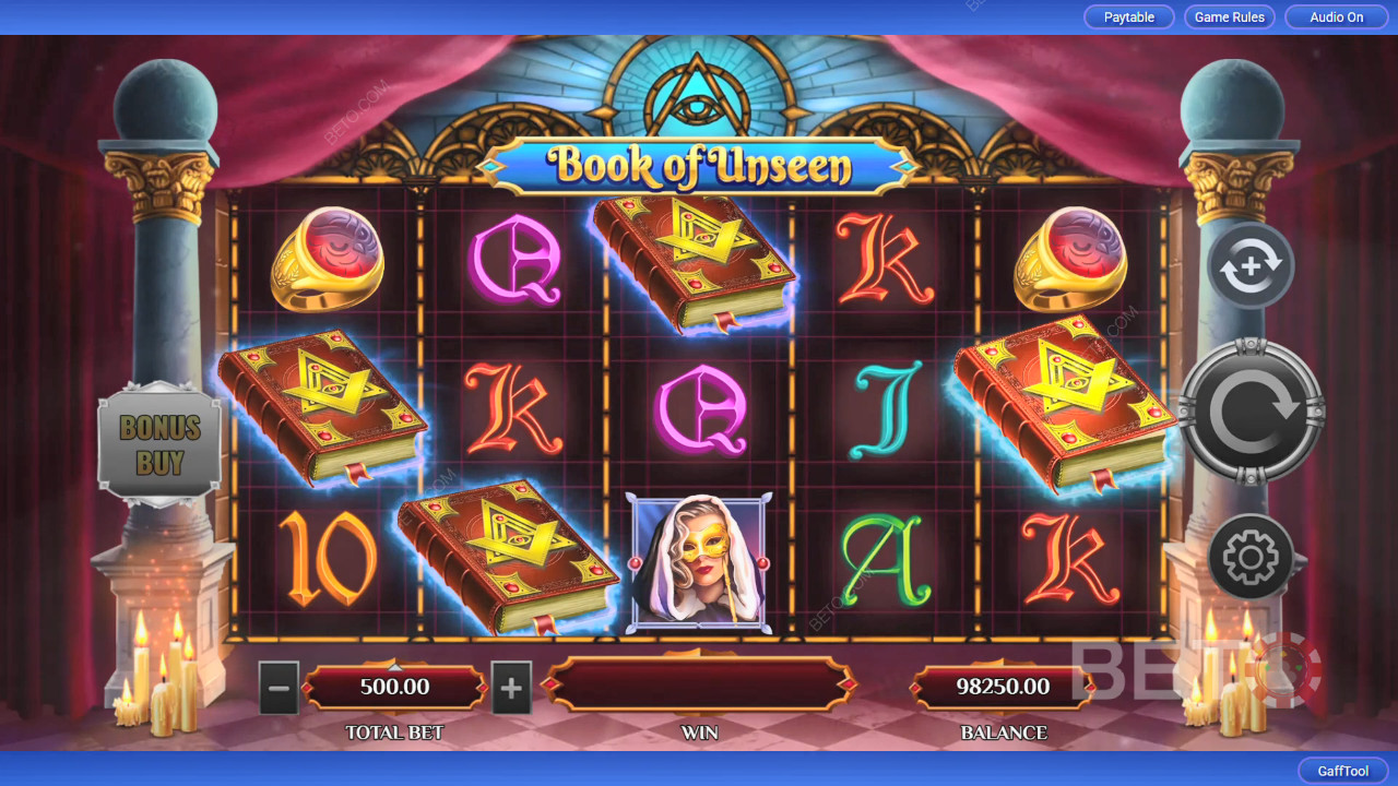 Book of Unseen Recenzie de la BETO Slots