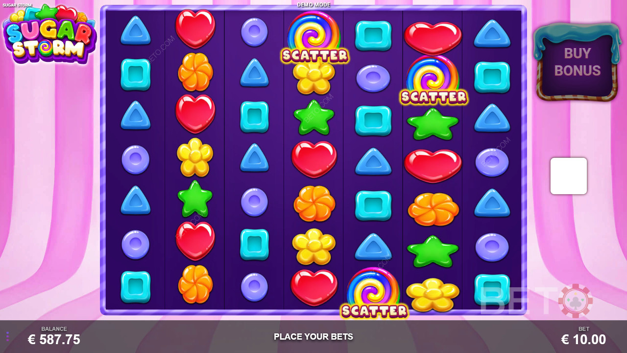 Sugar Storm Recenzie de la BETO Slots