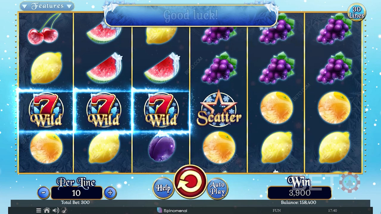 Fruits On Ice Collection 30 Lines Joacă Gratuit
