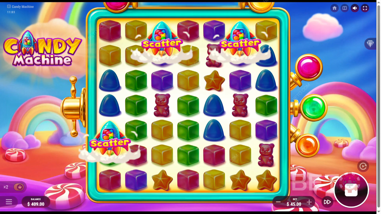 Candy Machine Recenzie de la BETO Slots