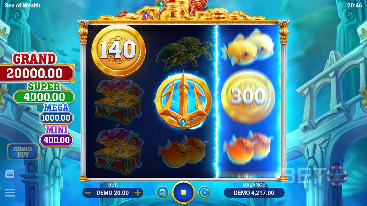 Sea of Wealth Recenzie de la BETO Slots