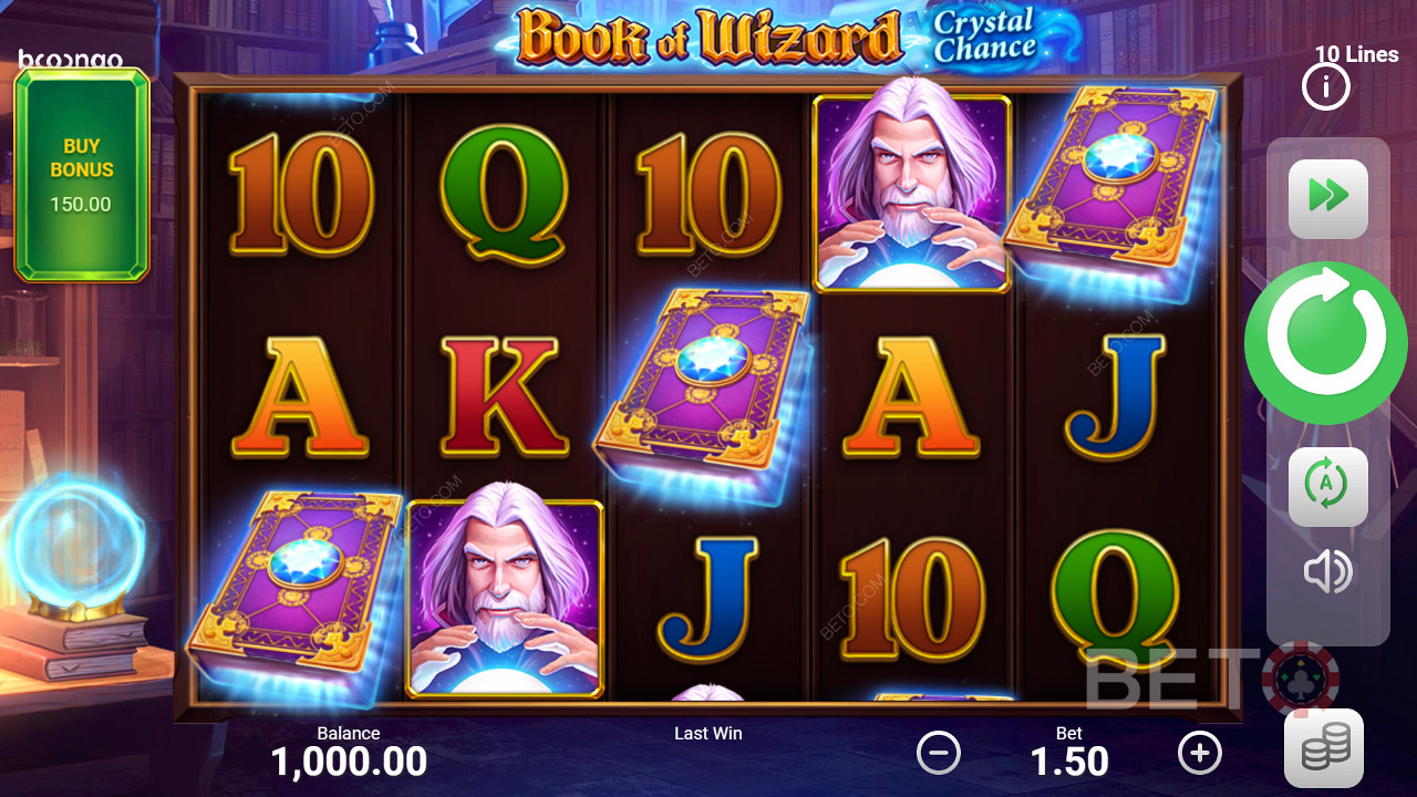 Book of Wizard: Crystal Chance Joacă Gratuit