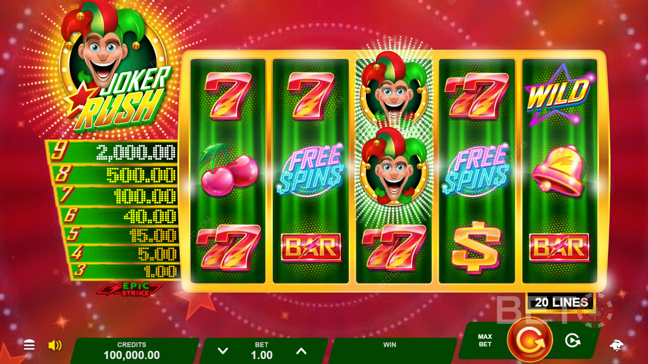 Joker Rush Joacă Gratuit