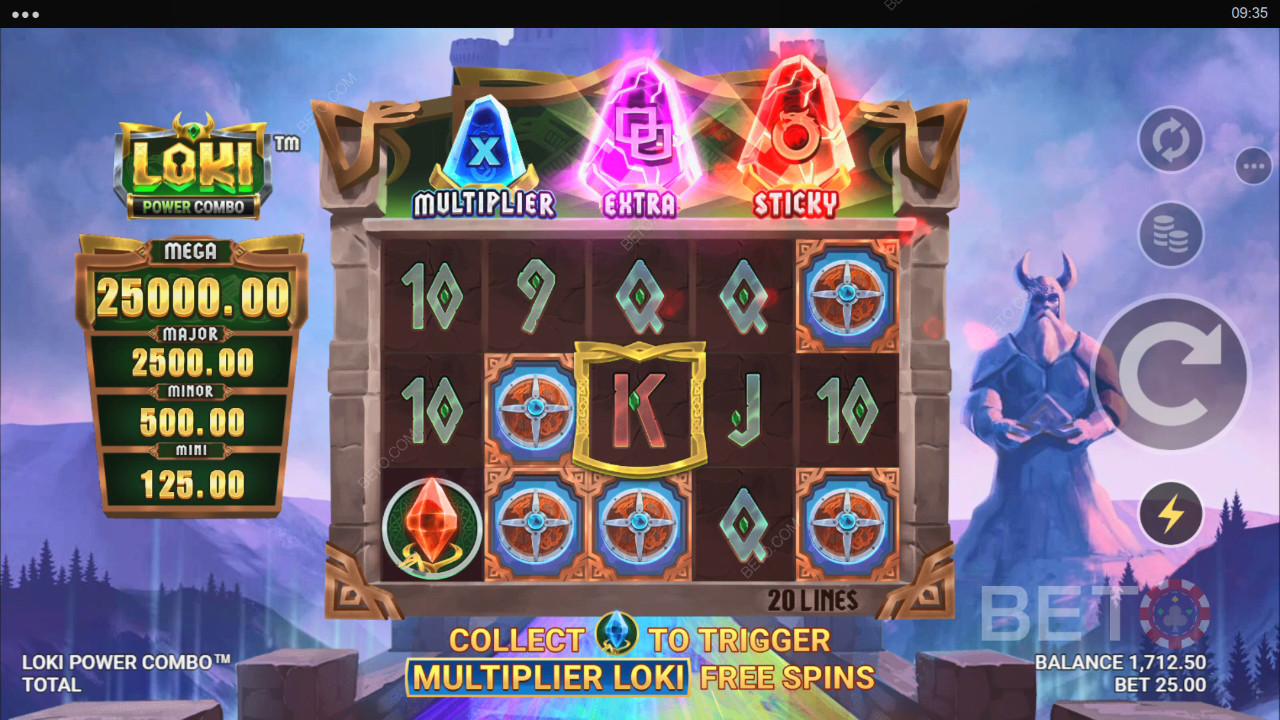 Loki Power Combo Review de la BETO Slots