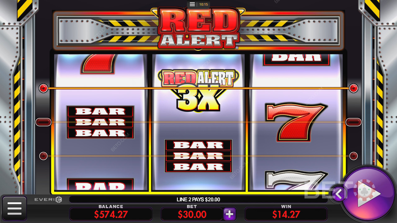 Red Alert Recenzie de la BETO Slots