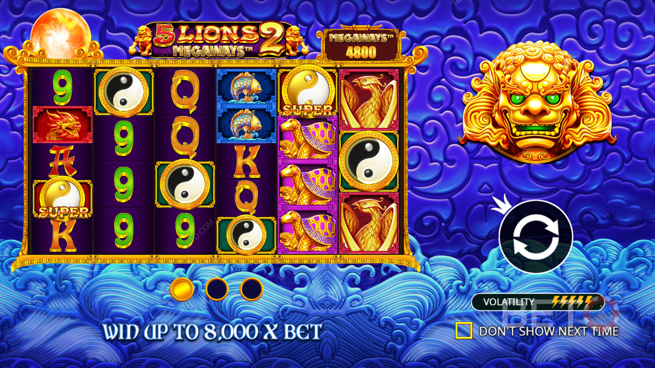 Este 5 Lions Megaways 2 distractiv?
