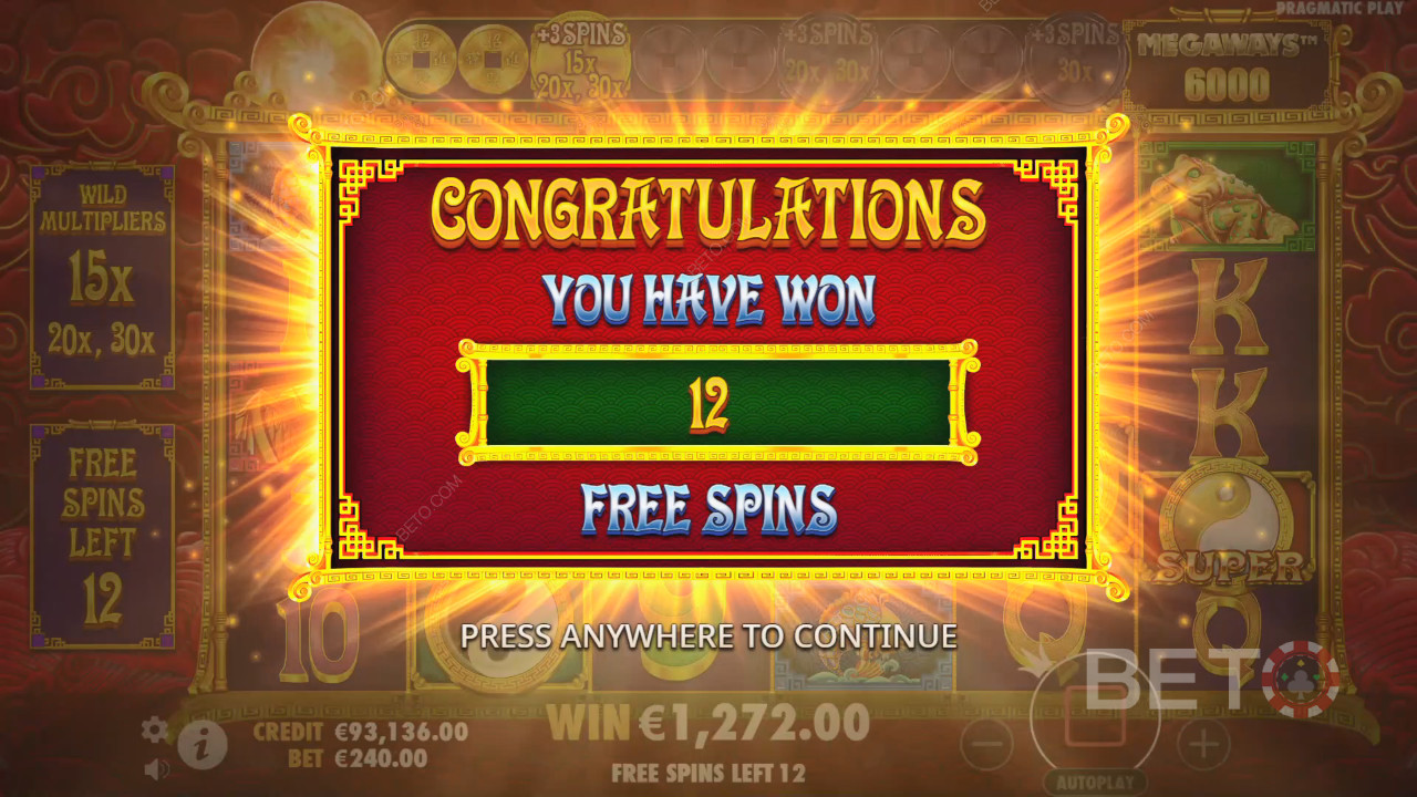 Câștigă 8.000x pariul tău în 5 Lions Megaways 2 Slot Online!