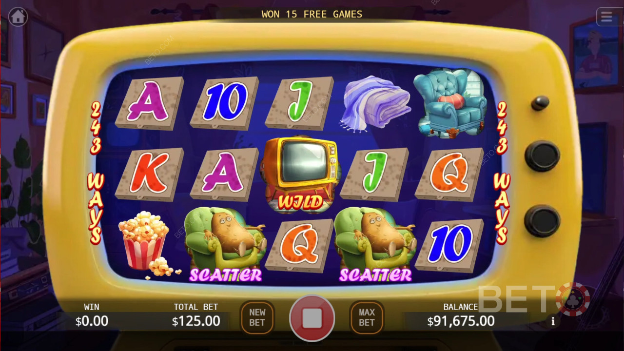 Couch Potato Recenzie de la BETO Slots