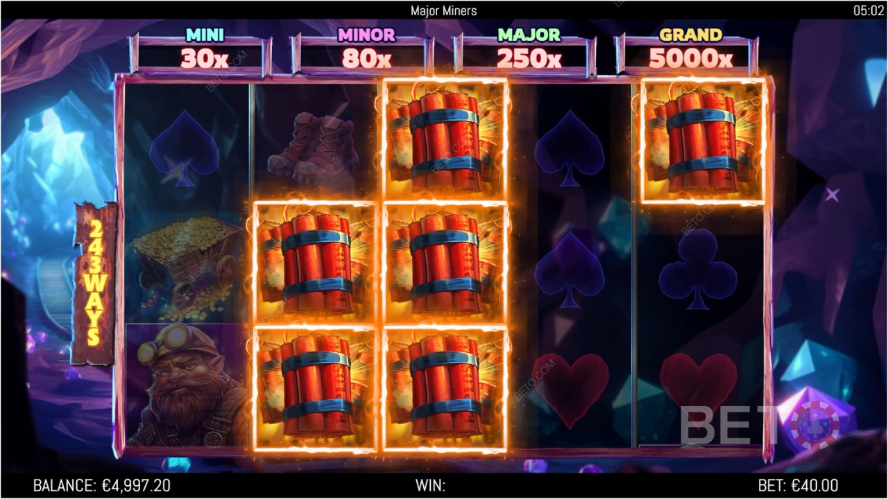 Major Miners Recenzie de la BETO Slots
