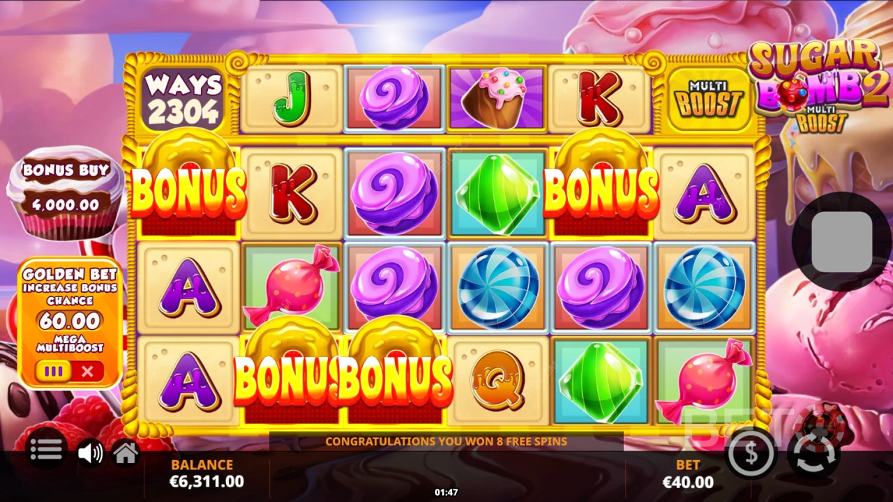 Sugar Bomb 2 MultiBoost Recenzie de la BETO Slots