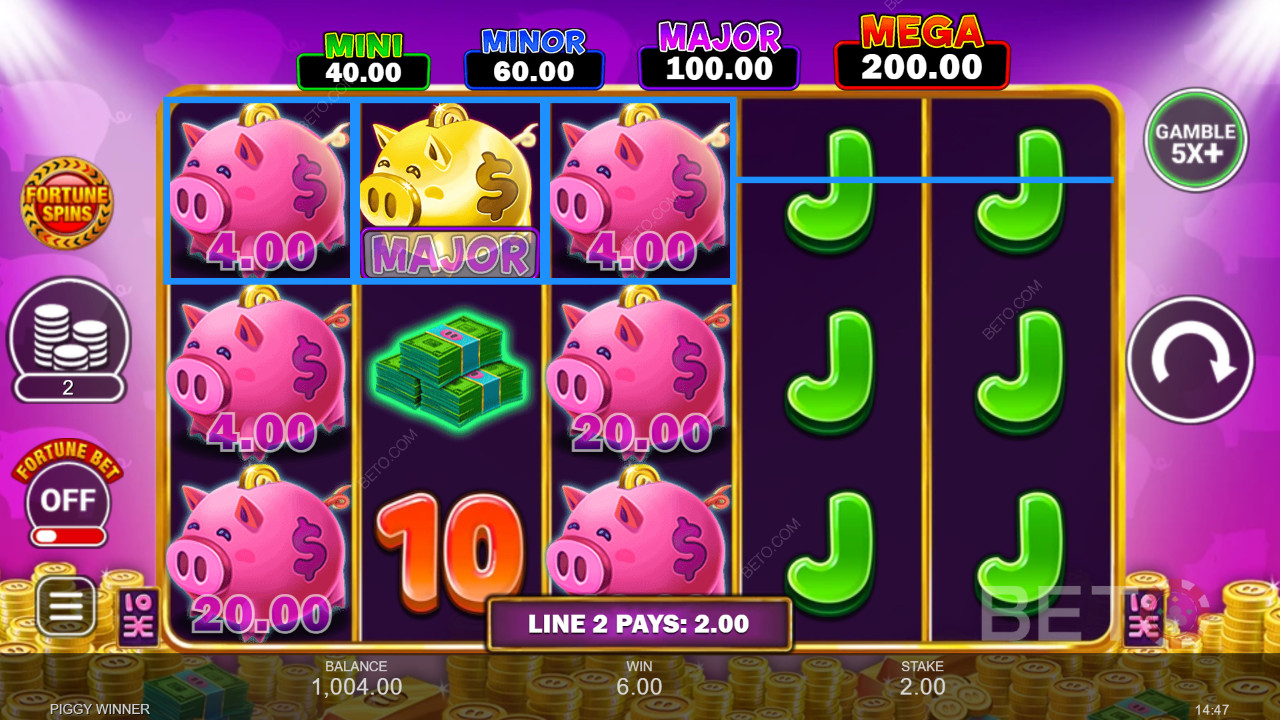 Temă și design: Temă de bogăție jucăușă