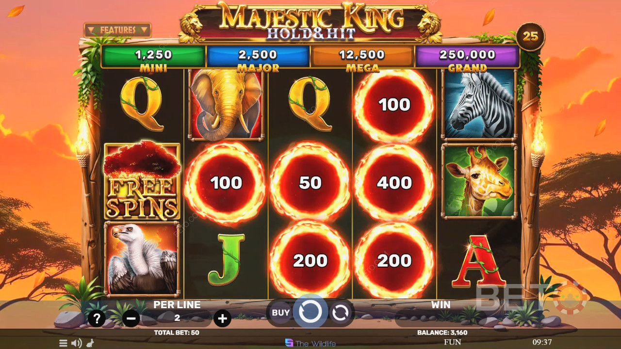 Majestic King - Hold & Hit Joacă Gratuit