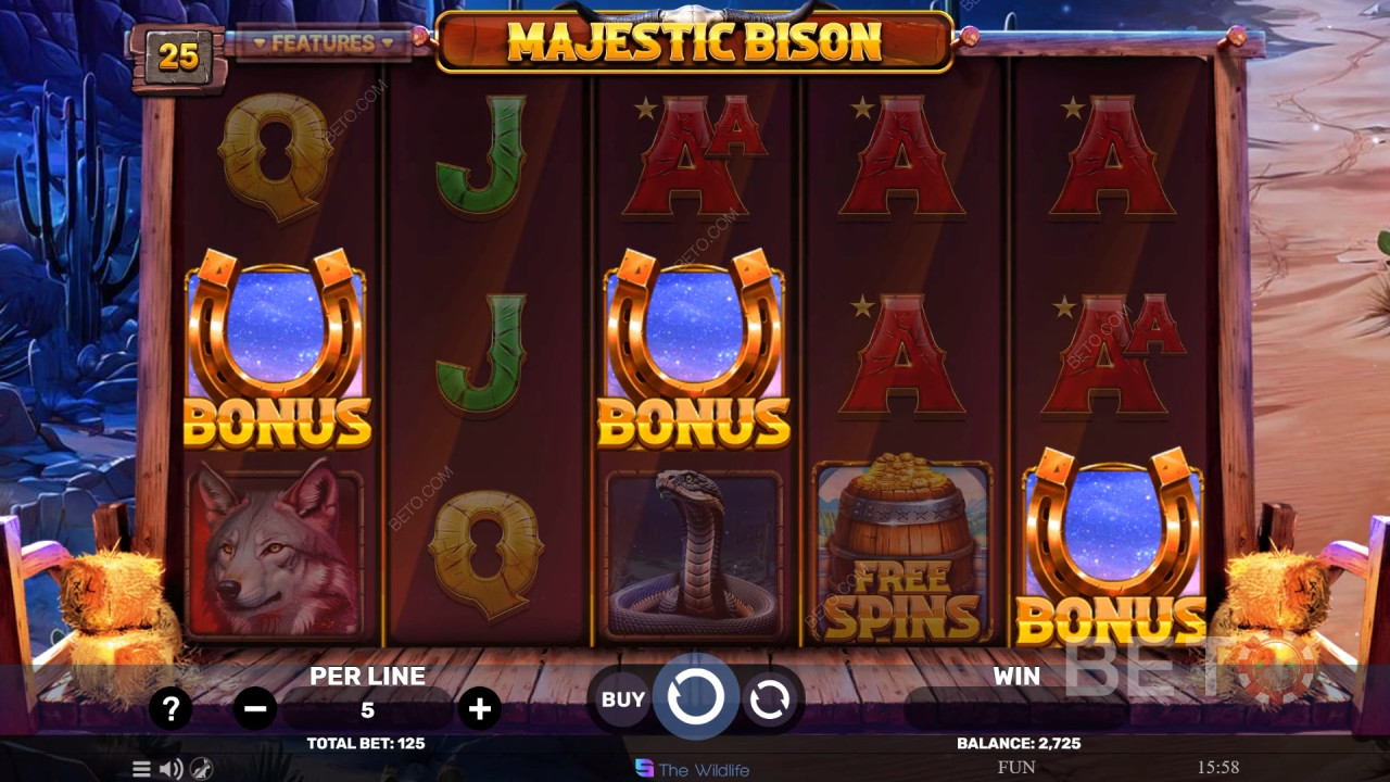 Majestic Bison Joacă Gratuit