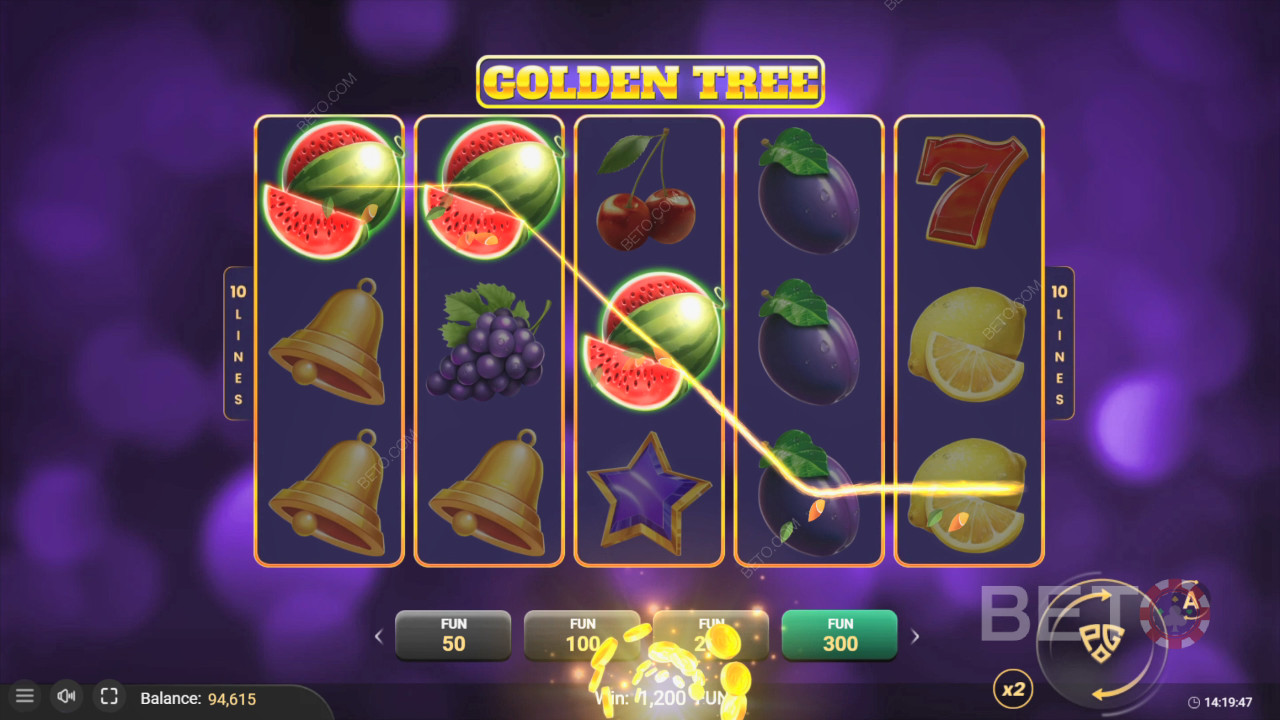 Funcțiile bonus explicate în Golden Tree de Pascal Gaming