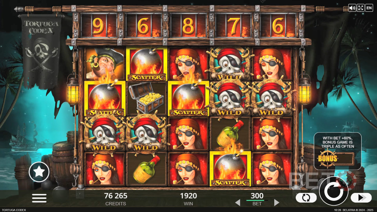 Tortuga Codex Review by BETO Slots