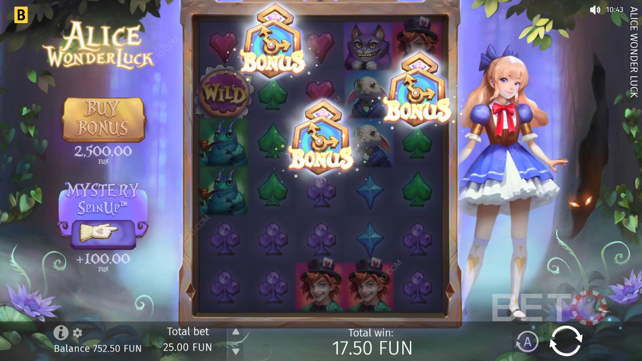 Alice WonderLuck Review by BETO Slots
