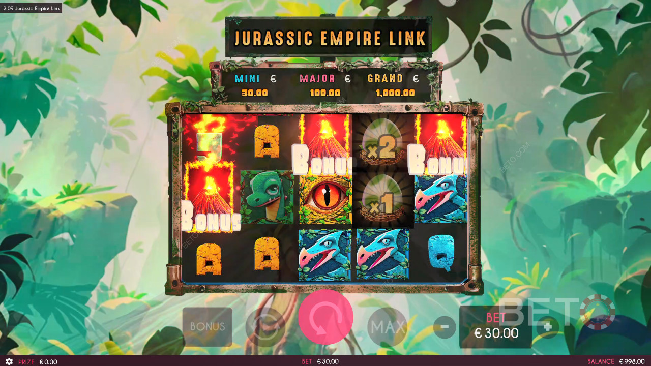 Jurassic Empire Link Review by BETO Slots