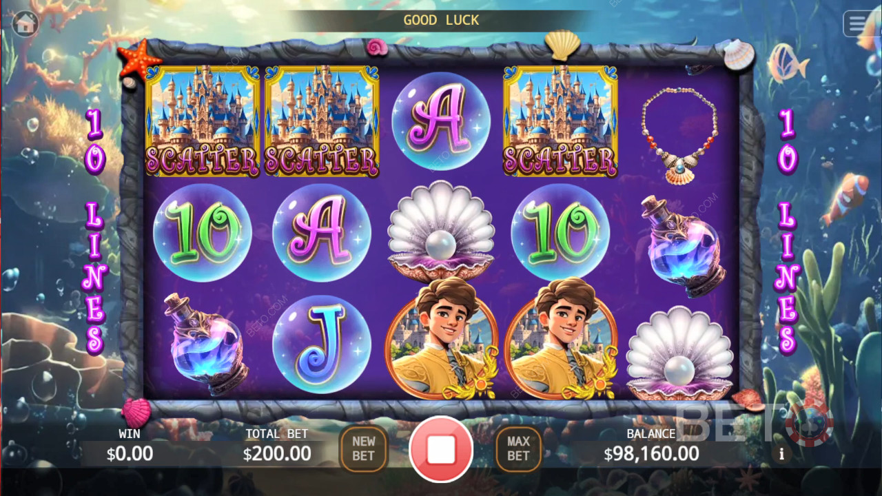 Mermaid Princess Review by BETO Slots