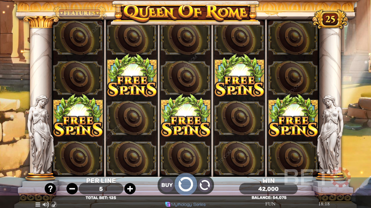Queen of Rome Recenzie de la BETO Slots