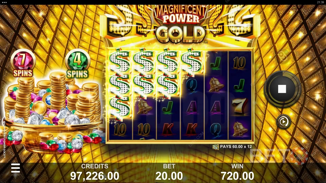 Magnificent Power Gold Recenzie de la BETO Slots
