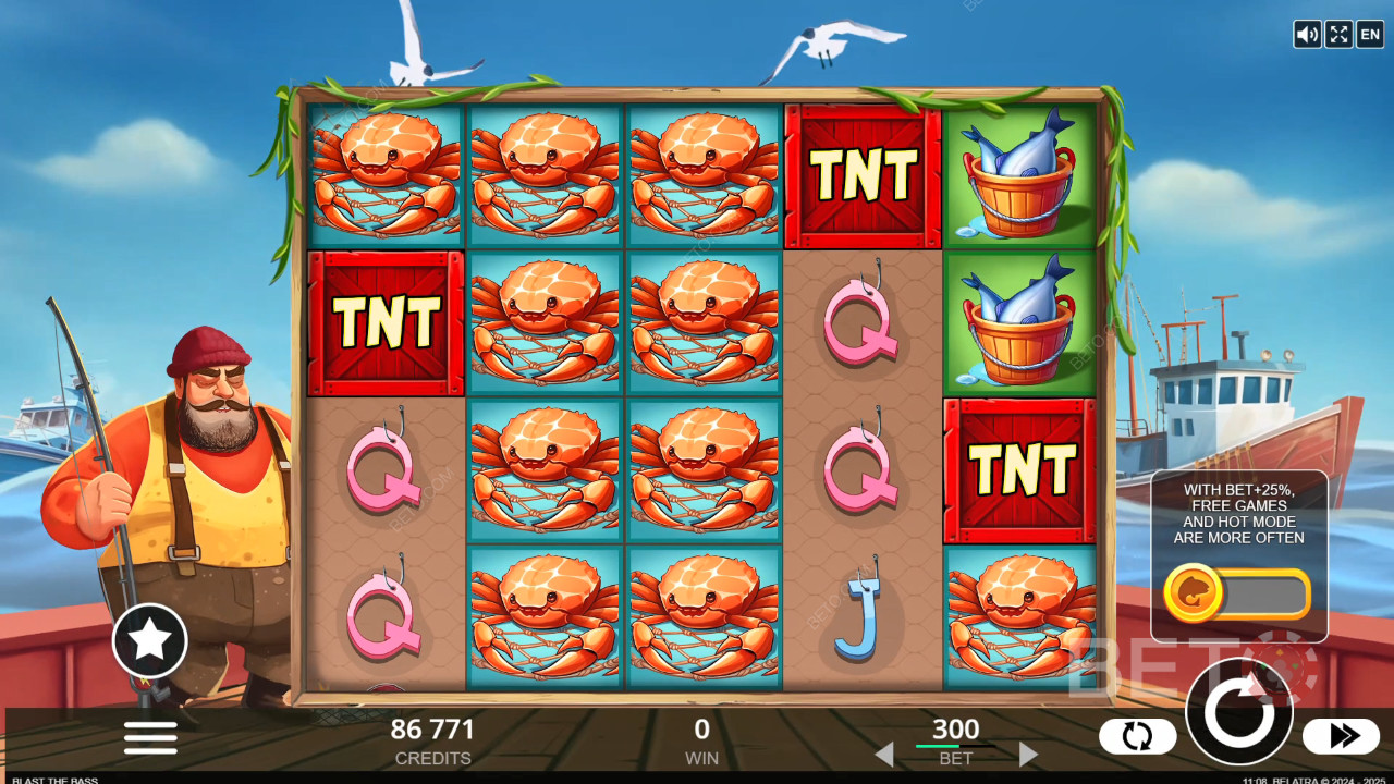 Blast the Bass Recenzie de la BETO Slots