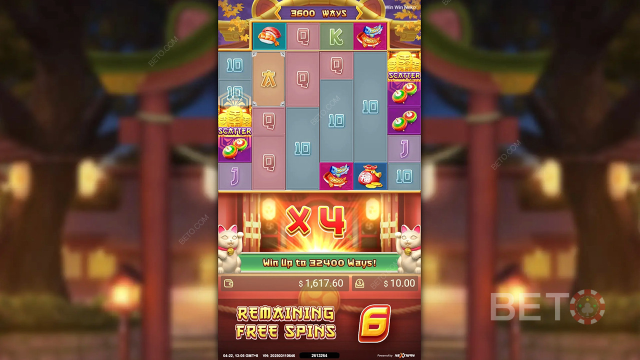 Funcțiile bonus explicate în Win Win Neko de la Nextspin