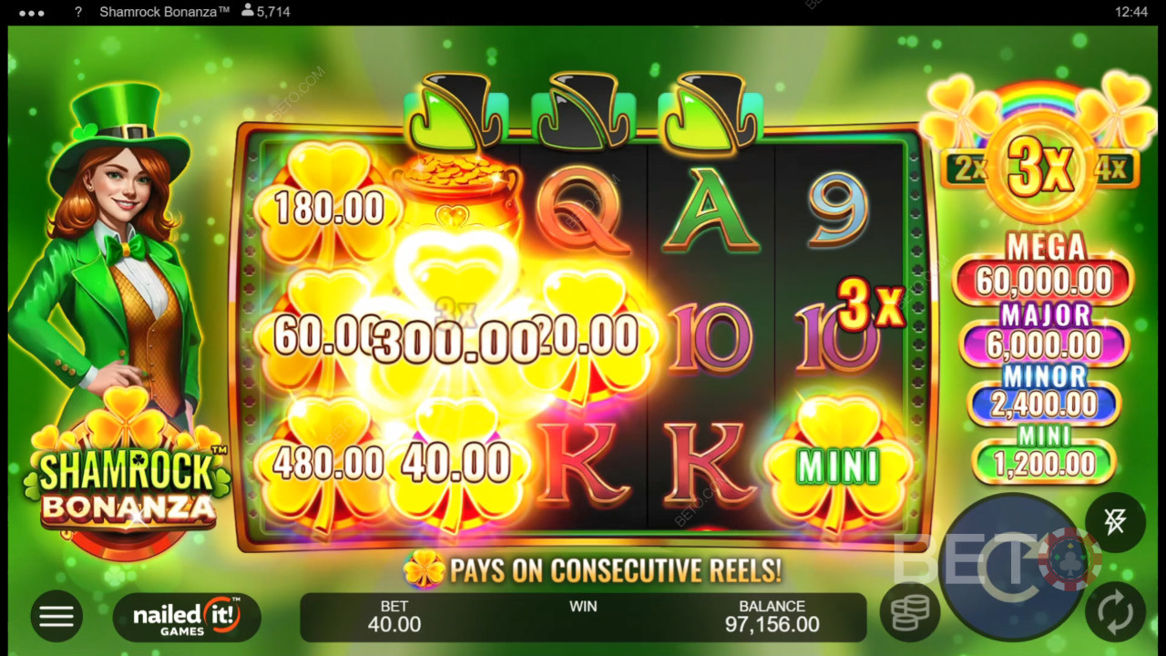 Este Shamrock Bonanza un joc bun?