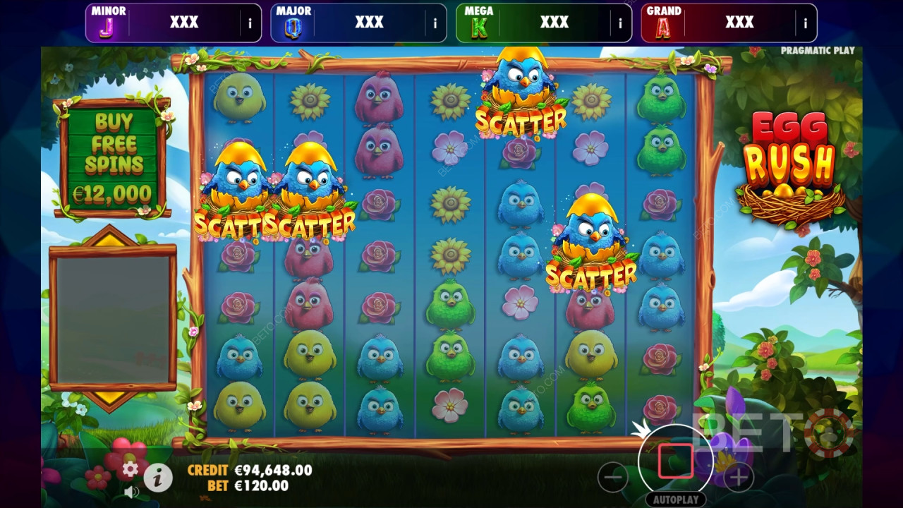Egg Rush Review by BETO Slots