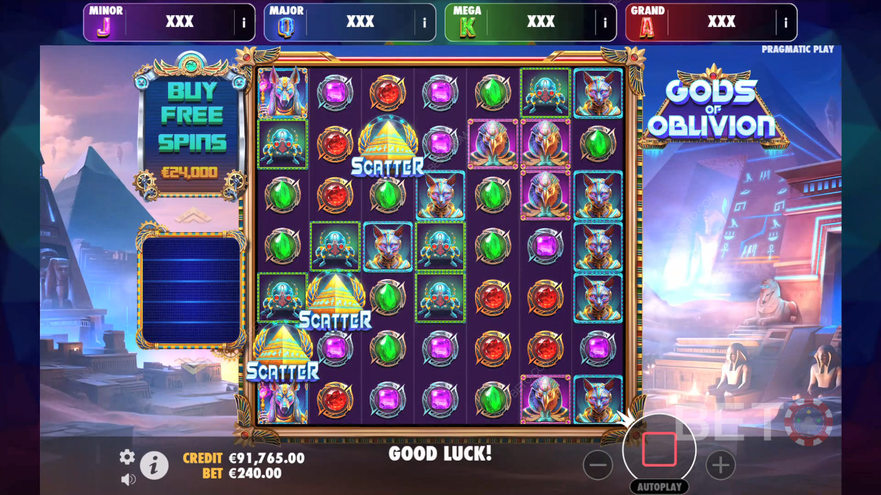 Gods of Oblivion Recenzie de la BETO Slots
