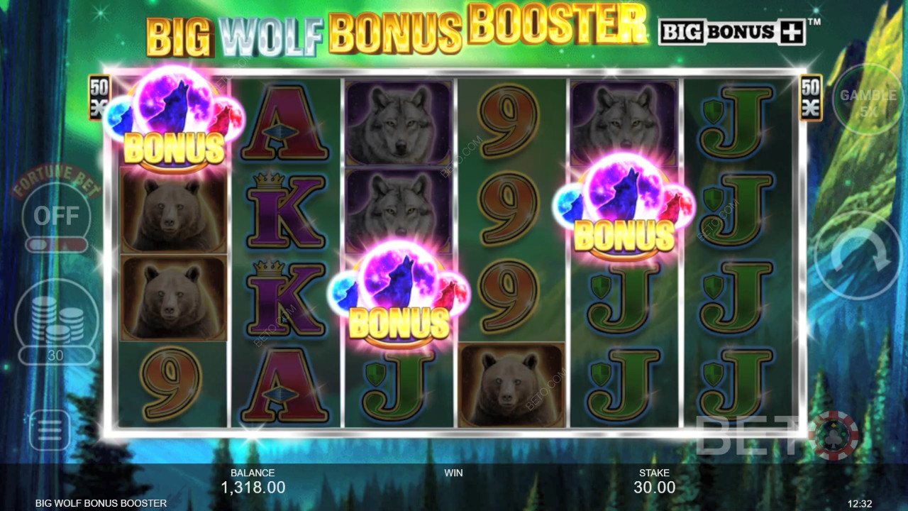 Big Wolf Bonus Booster Review de la BETO Slots
