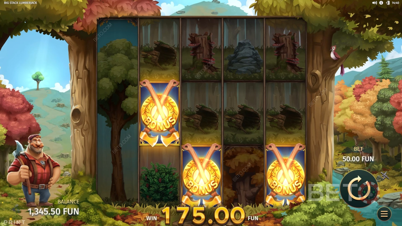 Big Stack Lumberjack Review by BETO Slots